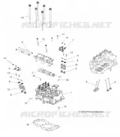 ENGINE, CULASSE, CAM AND VALVES