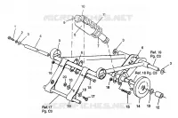 BRAS DE SUSPENSION AVANT (TOURING) TRAIL TOURING 0972262 AND EUROPEAN TRAIL TOURING (4938313831C007)