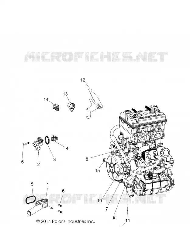 REFROIDISSEMENT, THERMOSTAT AND BYPASS