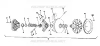 EMBRAYAGE DE TRANSMISSION 500 AND 500 CLASSIC (4921252125035A)