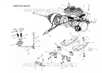 SUPPORT MOTEUR (600)