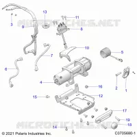 CHASSIS, TREUIL