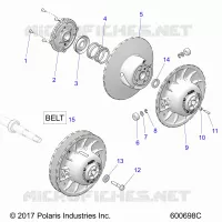 SYSTÃˆME DE TRANSMISSION, CLUTCH, SECONDARY