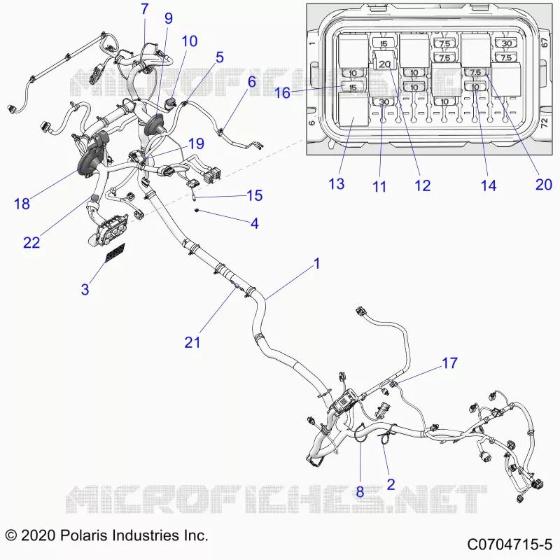 ELECTRICITE, WIRE HARNESS