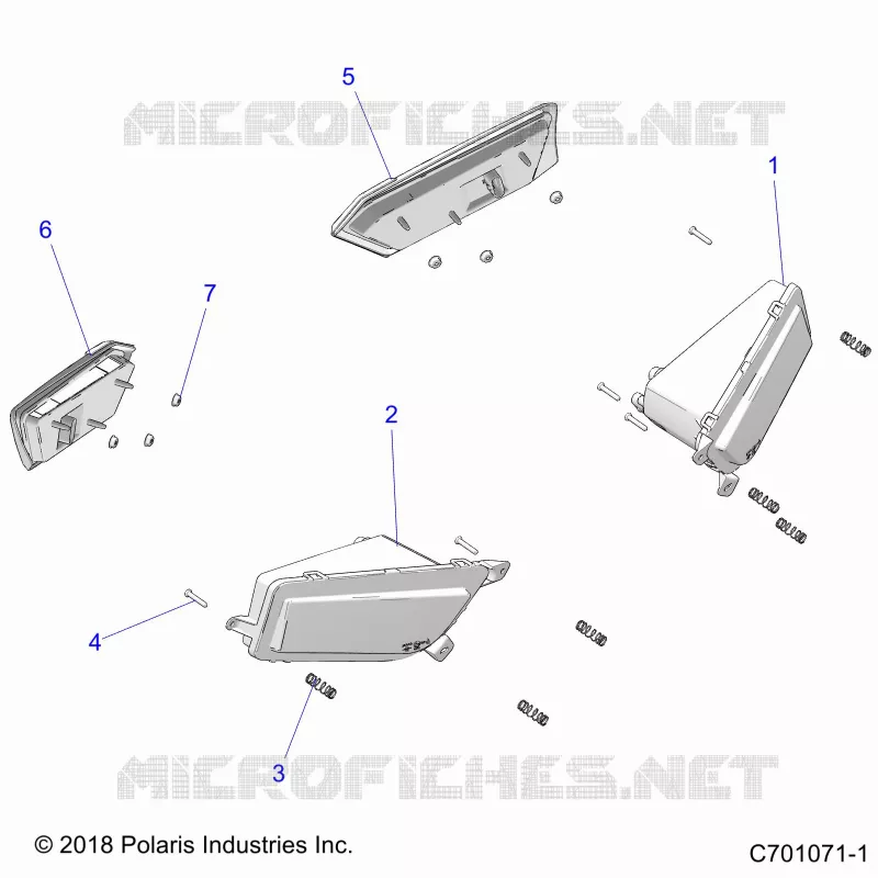 ELECTRICITE, HEADLIGHTS AND TAILLIGHTS