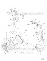 SYSTÈME DE TRANSMISSION, CLUTCH COVER AND DUCTING