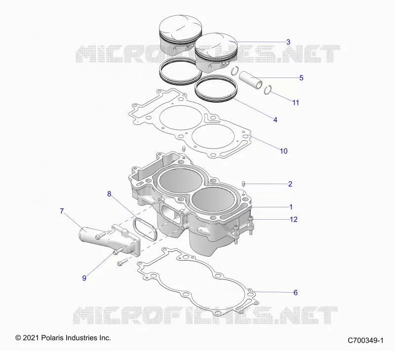 CYLINDRE AND PISTON