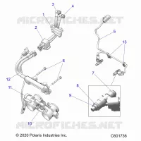 SYSTÃˆME D'ALIMENTATION, RAIL, LINES AND THROTTLE BODY