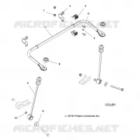 SUSPENSION, BARRE STABILISATRICE ARRIERE