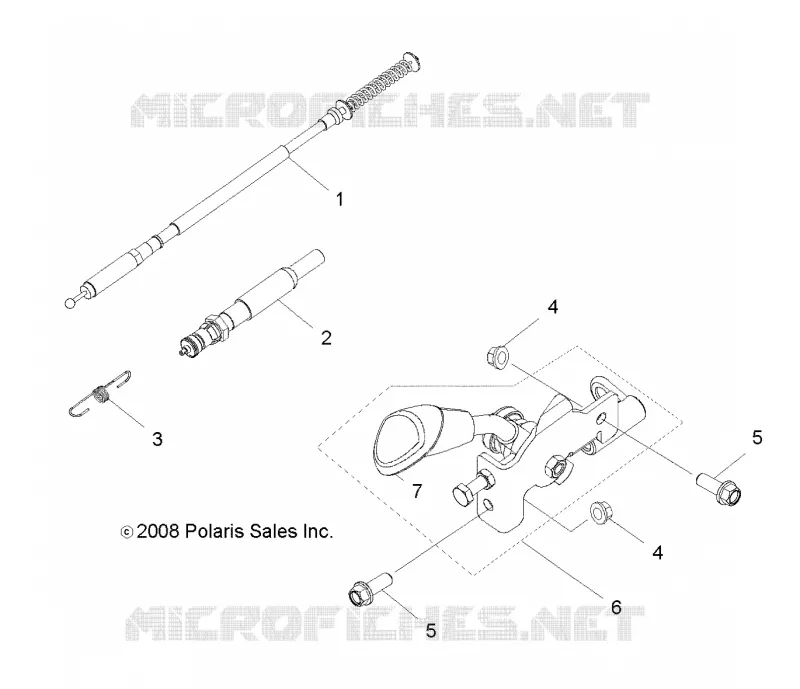 FREIN DE PARKING LOCK