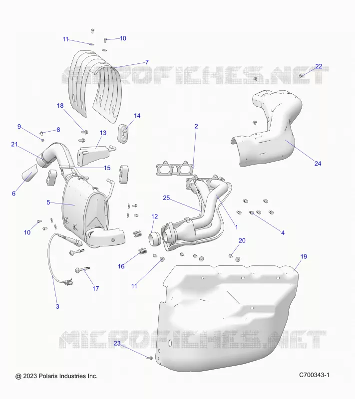ENGINE, ECHAPPEMENT