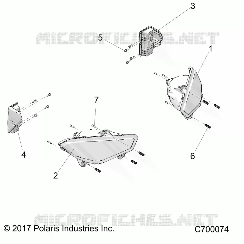 ELECTRICITE, HEADLIGHTS AND TAILLIGHTS