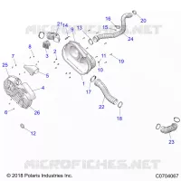 SYSTÃˆME DE TRANSMISSION, CLUTCH COVER AND DUCTING