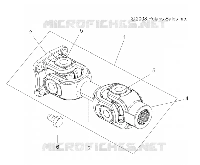 DRIVE TRAIN, ARBRE DE TRANSMISSION, REAR