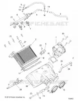 MOTEUR, PRISE D'AIR MANIFOLD