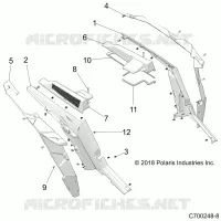 GARDE BOUE ARRIERES AND BEZELS