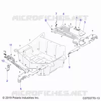 CARROSSERIE ARRIERE RACK, MOUNTING