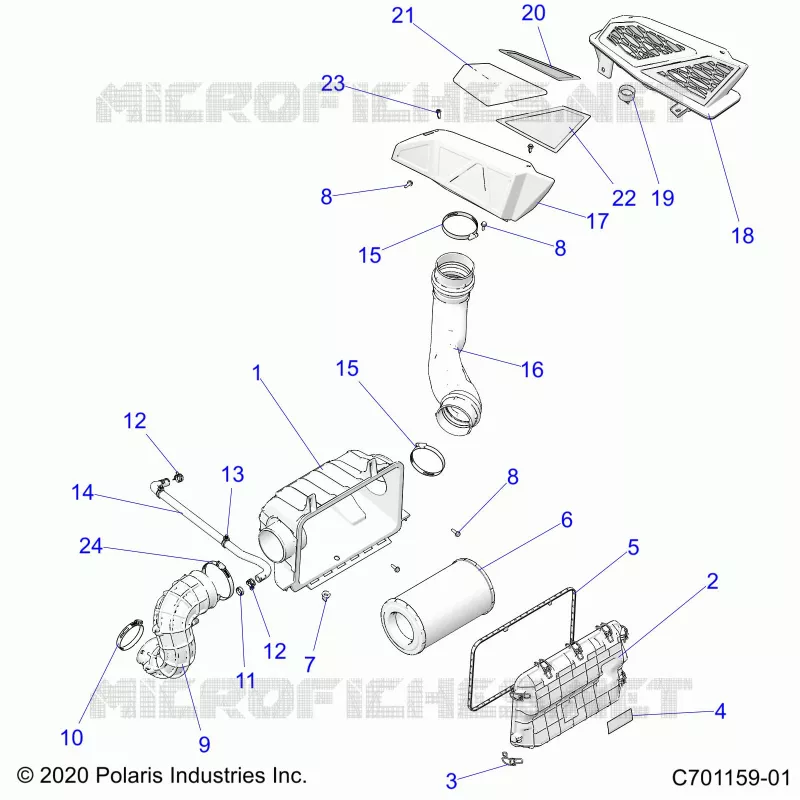 ENGINE, PRISE D'AIR SYSTEM