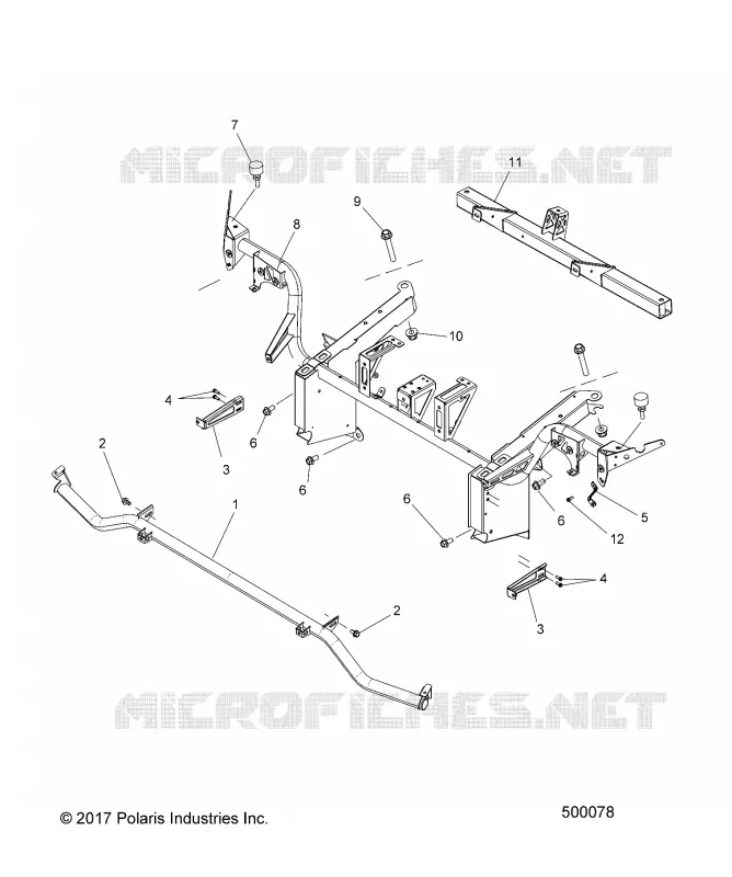 CHASSIS, FRONT CADRE ASM.