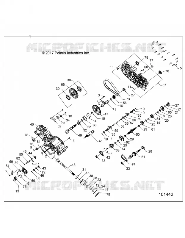 DRIVE TRAIN, PONT PRINCIPAL