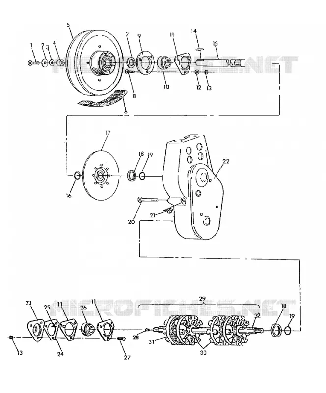 CARTER DE CHAINEE ASSEMBLY RXL/RXL SKS (492132213223A)