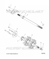 DRIVE TRAIN, JACKSHAFT AND ARBRE DE TRANSMISSION