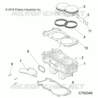 CYLINDRE AND PISTON