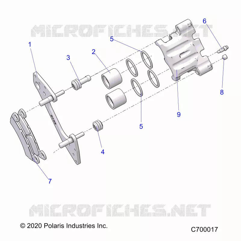 FREIN AVANT CALIPER