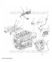 ENGINE, MANIFOLDS, AND CARBURANT RELATED PARTS