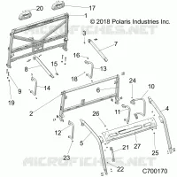CHASSIS, CAB CADRE