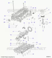 CYLINDRE BLOCK AND RELATED