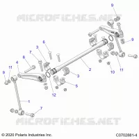 SUSPENSION, FRONT BARRE STABILISATRICE