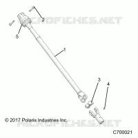 SYSTEME DE TRANSMISSION, REAR PROP SHAFT