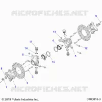 SUSPENSION AVANT HUB