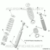 SUSPENSION ARRIERE SHOCK MOUNTING