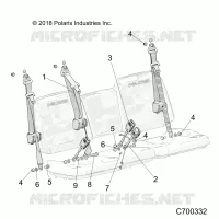 SIEGE BELT AND MOUNTING