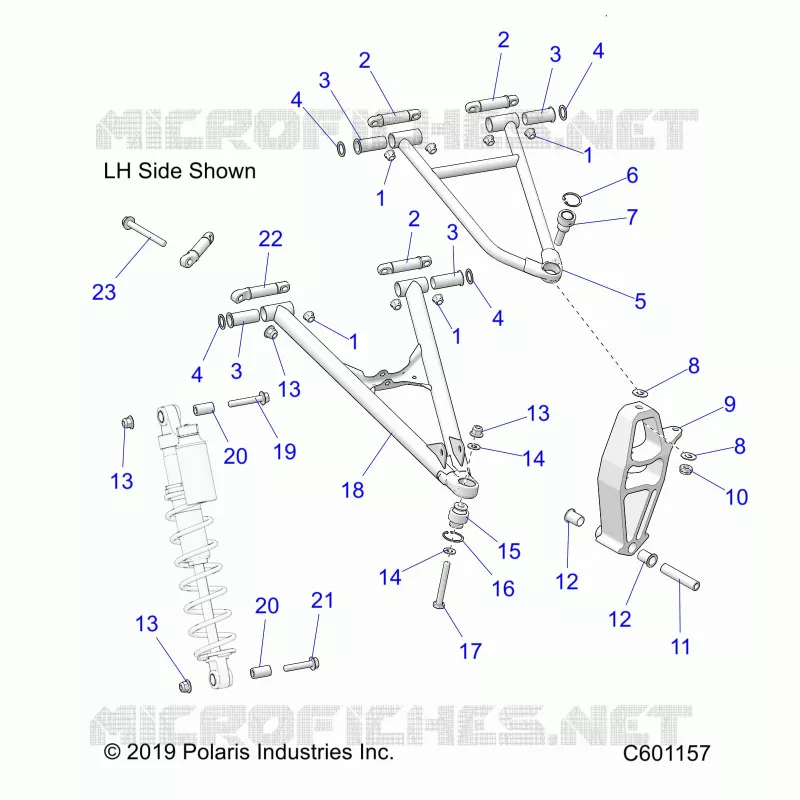 TRIANGLES SUSPENSIONS AVANT 