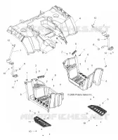 HABITACLE ARRIERE and FOOTWELL