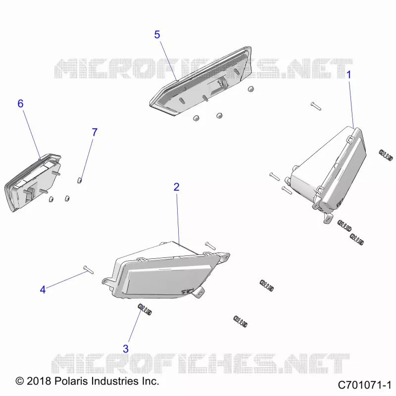 ELECTRICITE, HEADLIGHTS AND TAILLIGHTS