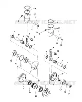 PISTON AND VILEBREQUIN SUPERTRAK (4917131713025A)