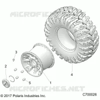 ROUES, REAR