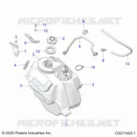 SYSTÃˆME D'ALIMENTATION, FUEL TANK ASM.