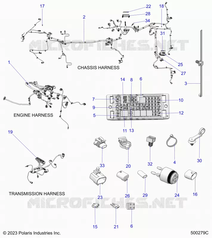 ELECTRICITE, WIRE HARNESS