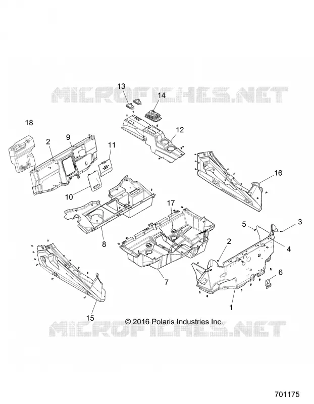 PLANCHER AND ROCKER PANELS