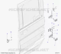 PORTES MOUNTING, REAR