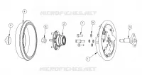 ROUES, COMPONENTS, END, RIGHT REAR