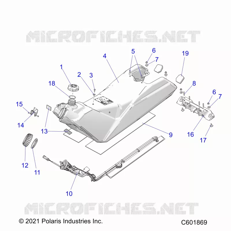 SYSTÃˆME D'ALIMENTATION, FUEL TANK ASM.