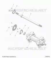 DRIVE TRAIN, JACKSHAFT AND ARBRE DE TRANSMISSION
