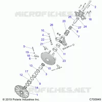 SYSTÃˆME DE TRANSMISSION, PRIMARY CLUTCH