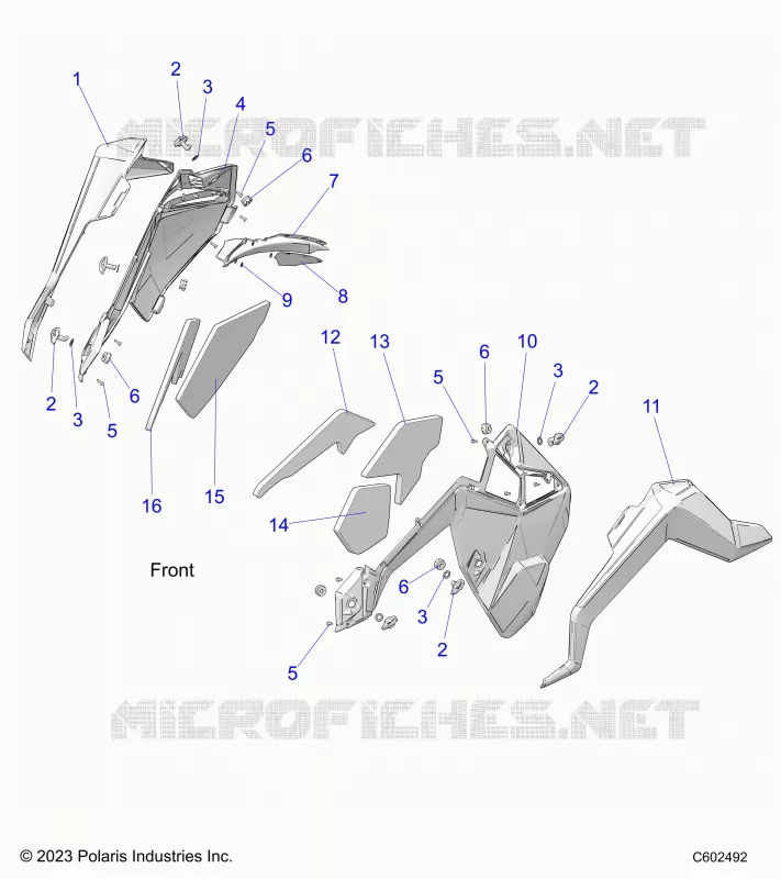 PANNEAUX LATERAUXS AND TRIM